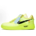 Off-white fluorescent green