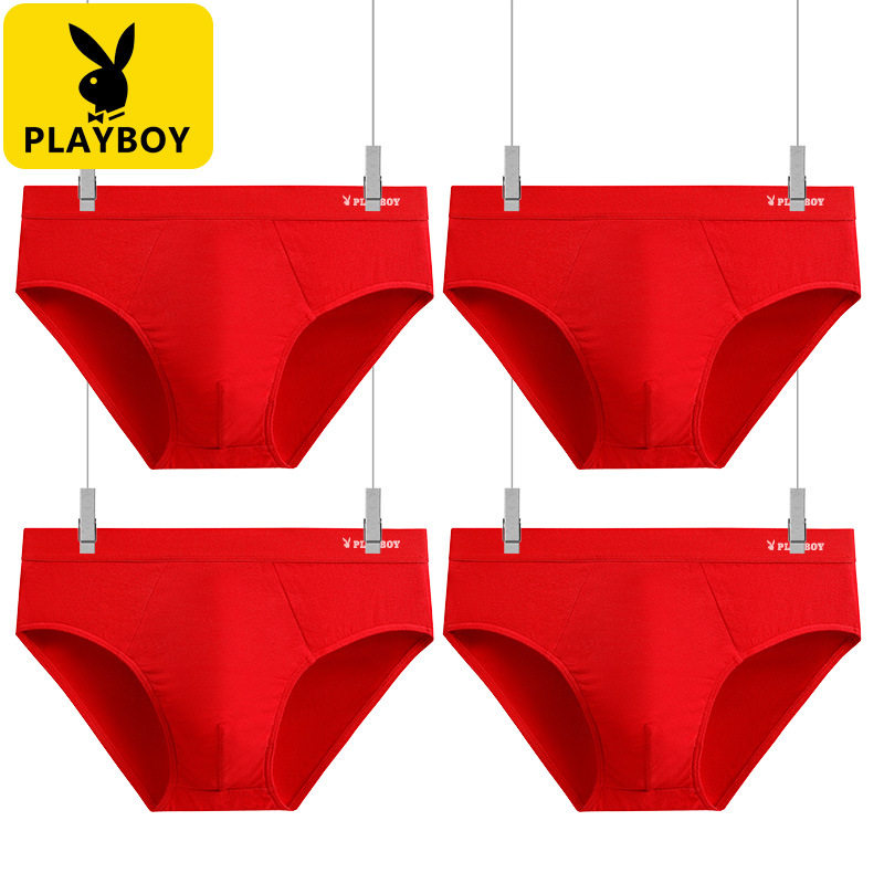 One-piece delivery free shipping boxed men's briefs men's bottom shorts cotton shorts head breathable fashion brand plus size