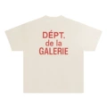 White clothes ga red dot letters