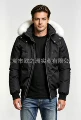 Black with white fur