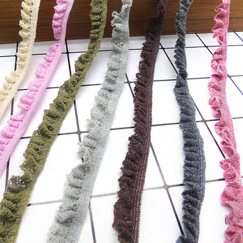 Factory direct supply in stock elastic lace sofa straightening lace diy material cotton lace clothing accessories wholesale