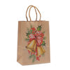 kraft paper bag wholesale simple shopping bag takeaway bag christmas printed tote bag party gift gift bag
