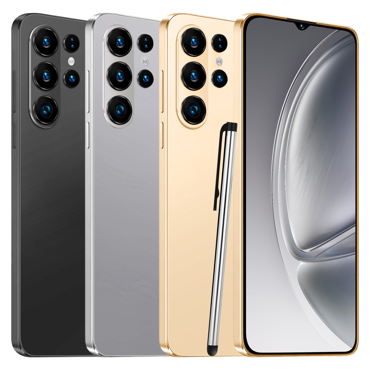 跨境智能手机S26 Ultra 2+16GB6.6英寸大屏幕安卓15外贸手机批发