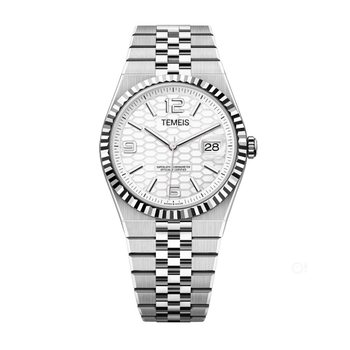 Cross-Border Log Series Men's Automatic Mechanical Watch Steel Band Business Watch Wholesale Large Dial