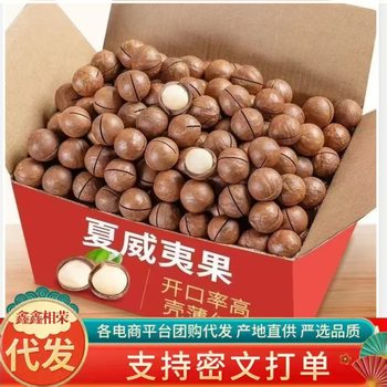 Macadamia Nut Cream Flavored Dried Fruit Roasted Seeds Bagged Internet-Famous Snacks New Year Leisure Office Snacks Wholesale in Stock