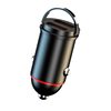 New Car Charger 200W Super Fast Charging Multi-Function Cigarette Lighting Mini Hidden Dual USB Pull Ring Car Charger