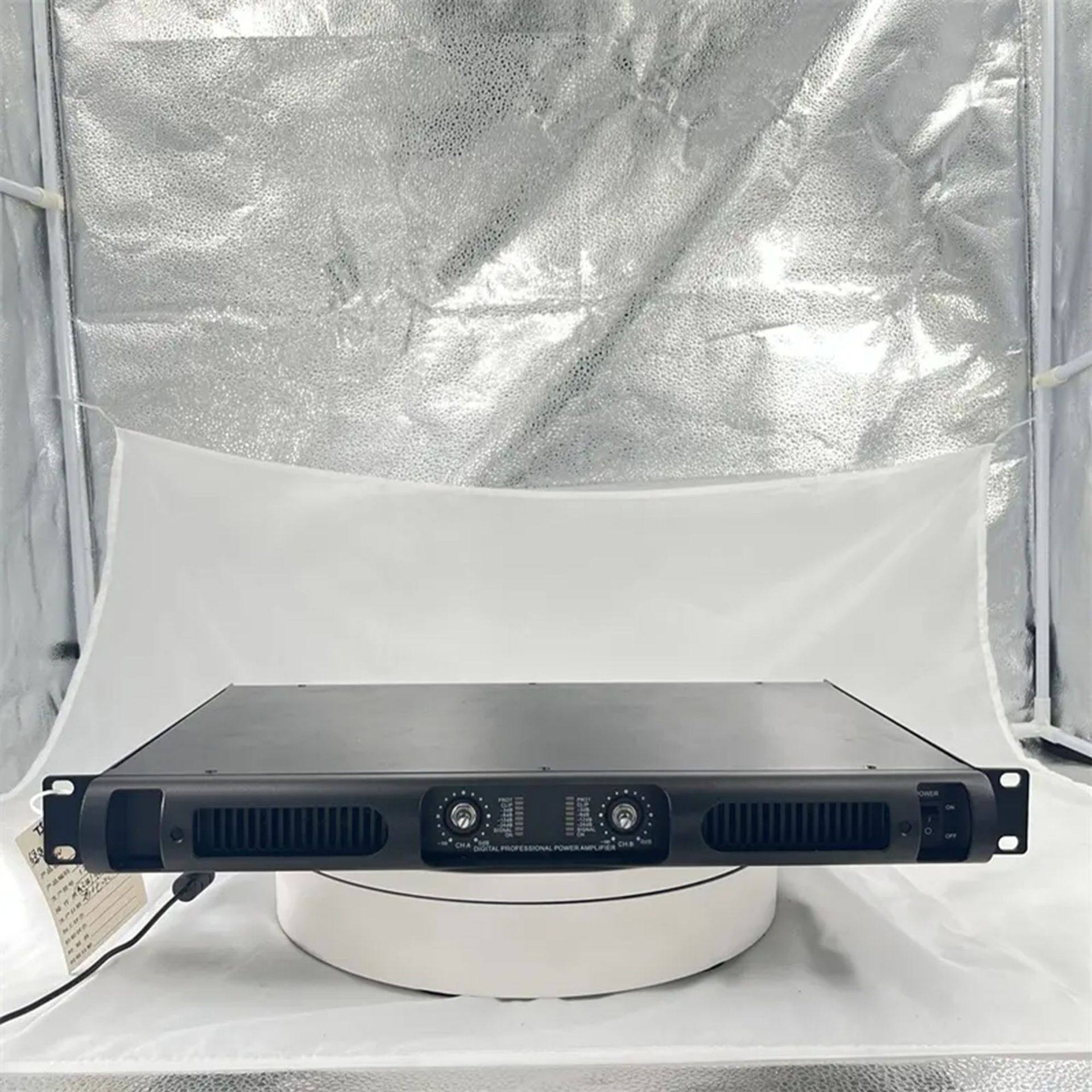 2-Channel High-Power Class D Professional 1U Digital Audio Power Amplifier Power Amplifier Stereo Amplifier