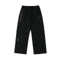 Black straight pants