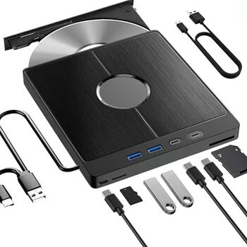 Cross-border card expansion USB3.0 external DVD burner TYPE-C external computer general CD drive