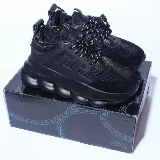 Cross-Border Get F Fanesi Thick-Soled Height-Increasing Casual Sneakers Ins European Style Couple Shoes Dad Shoes Wholesale