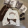 Летняя новинка от южнокорейского бренда Dongdaemun, американский модный леопардовый принт с буквенным принтом, женская футболка с открытыми плечами и длинными рукавами, защищающая от солнца, топ mini 3