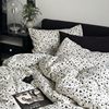 American Retro Black Butterfly Quilt Cover, Home-Style Bedding Four-Piece Set, Dormitory Three-Piece Set