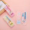 compass student exam ruler suit clip pencil compass standard drawing tools school supplies stationery wholesale
