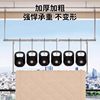 Retractable Clothes Drying Rack for Home Balcony, Adjustable Clothes Rod, Stainless Steel Hanging Rack, No-Drill Quilt Drying Tool