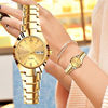 Mori Style Fresh Style Watch Girls Simple Temperament ins College Style Artistic Small Dial with Small Bracelet Watch