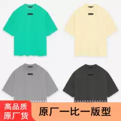 2024 new Essentials short sleeve men's T-shirt American loose tide brand FOG high street women Ningbo original goods