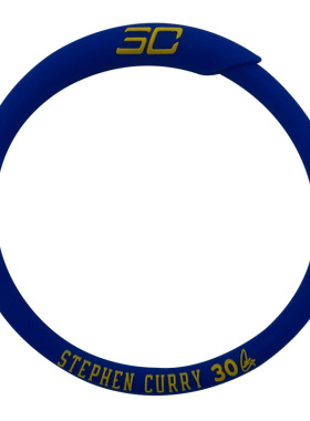 金州勇士队明星30号库里细圆硅胶手环圈篮球时尚运动夜光腕带饰品