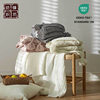 Nordic Simple Handmade Tassel Knitted Blanket Air Conditioning Sofa Blanket Home Soft Accessories Photo Props