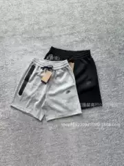 Foreign trade summer fashion casual sports shorts, men's new summer trendy versatile embroidered breathable shorts