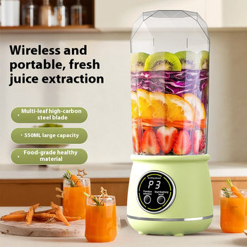 Cross-Border New Juicer Portable Charging Small Juice Cup Student Home Multi-Function Juice Machine Blender