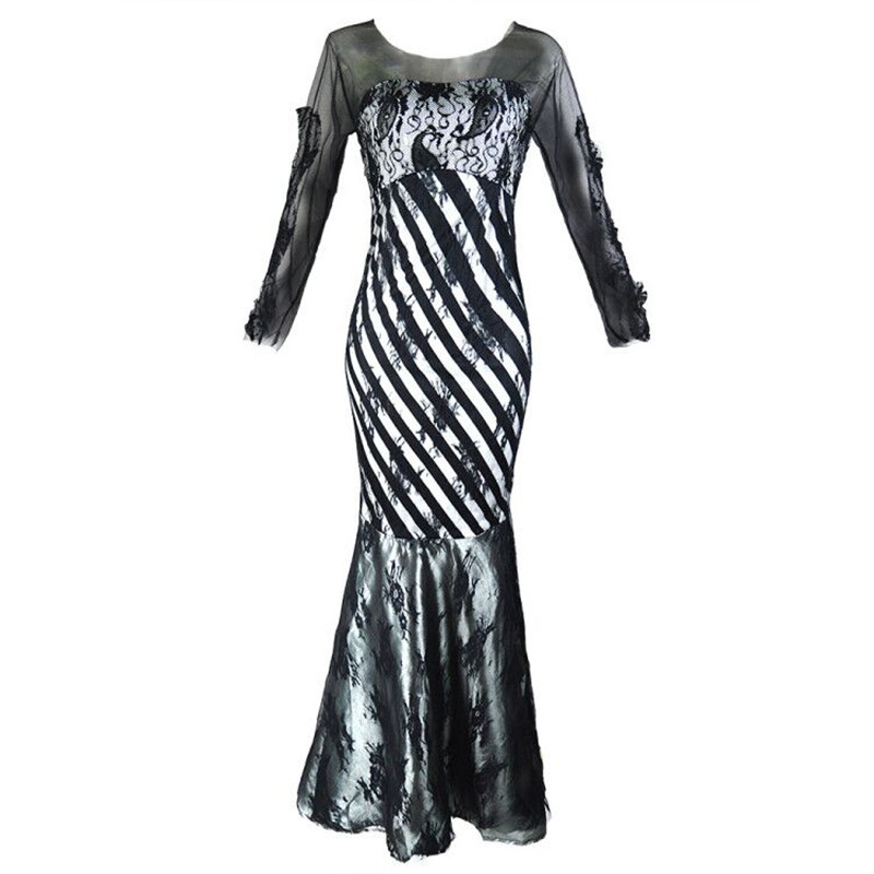 Lace Mermaid Evening Dress Slim Fit Long Length Elegant Design Perfect for Weddings and Formal Parties Wholesale