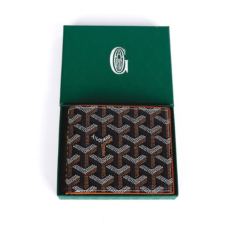 Cross-Border 2025 New Original Gojia Short Wallet Printing Multi-Function 80% off Wallet Fashion Business Wallet Trend