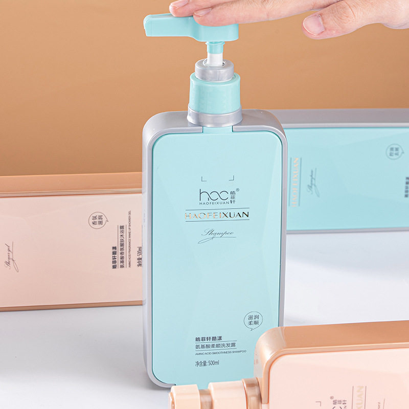 Hao Fei Xuan Amino Acid Conditioner Oil Control Soft Moisturizing Anti-dandruff Shampoo Refreshing Fragrance Body Soap 500ml