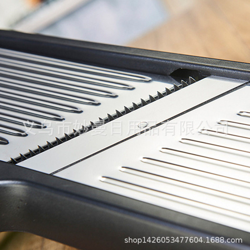 Amazon's Best-Selling Export Multi-Functional Stainless Steel Vegetable Cutter Can Be Adjusted Thickness, Shredding and Slicing