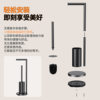 Cross-Border Household Floor-Standing Toilet Brush Paper Towel Holder Integrated Roll Paper Holder Cleaning Brush Removable Bathroom Toilet Paper Holder