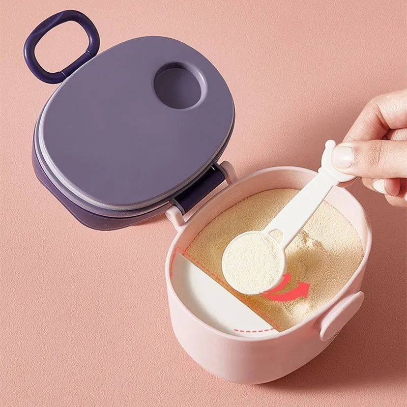 Baby Milk Powder Box Portable Outgoing Sealed Moisture-proof Sub-box Storage Tank Supplementary Rice Noodle Boxed Milk Powder Sub-box