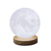 Moon Lamp Touch Rotating Sleep Moon Night Light Bedroom Desk Rechargeable Table Lamp Bedside Lamp Atmosphere Light