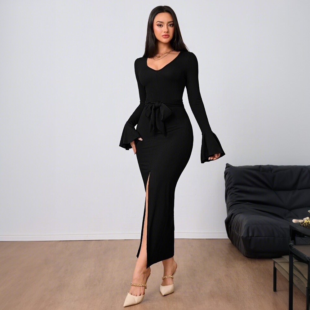 Womens Bodycon Maxi Dress Sexy Slim Fit Adjustable Straps Spring Summer Fashion Wholesale Available