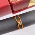 Orange (seamed tricolor ring)