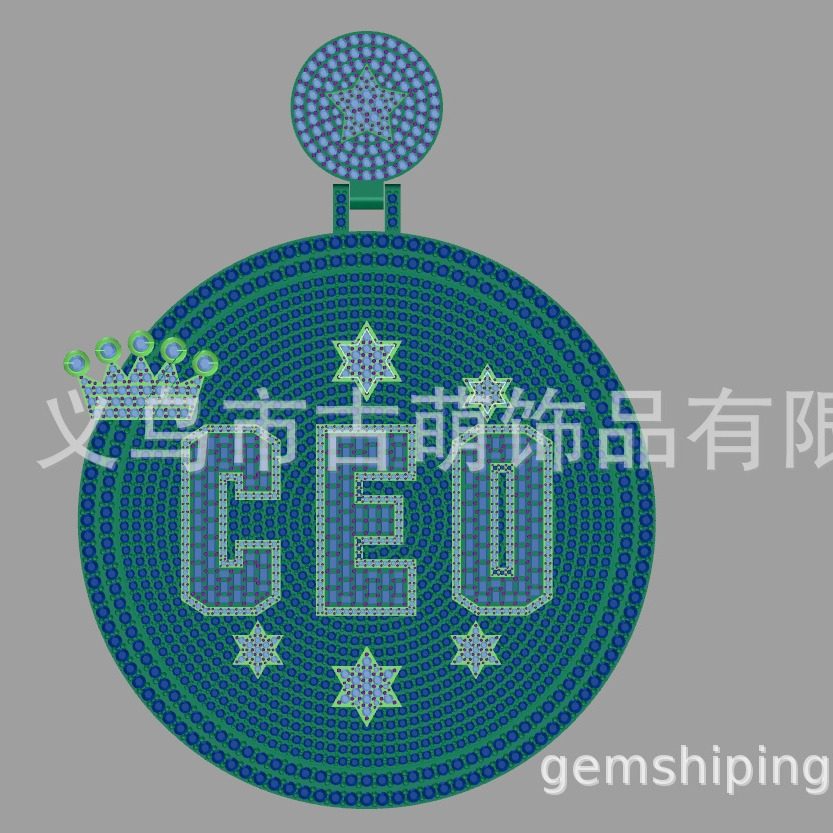 Ancient Hip-Hop DIY Necklace with Drawings and Samples, Letter Pendant, Versatile and High-End Private Custom Jewelry