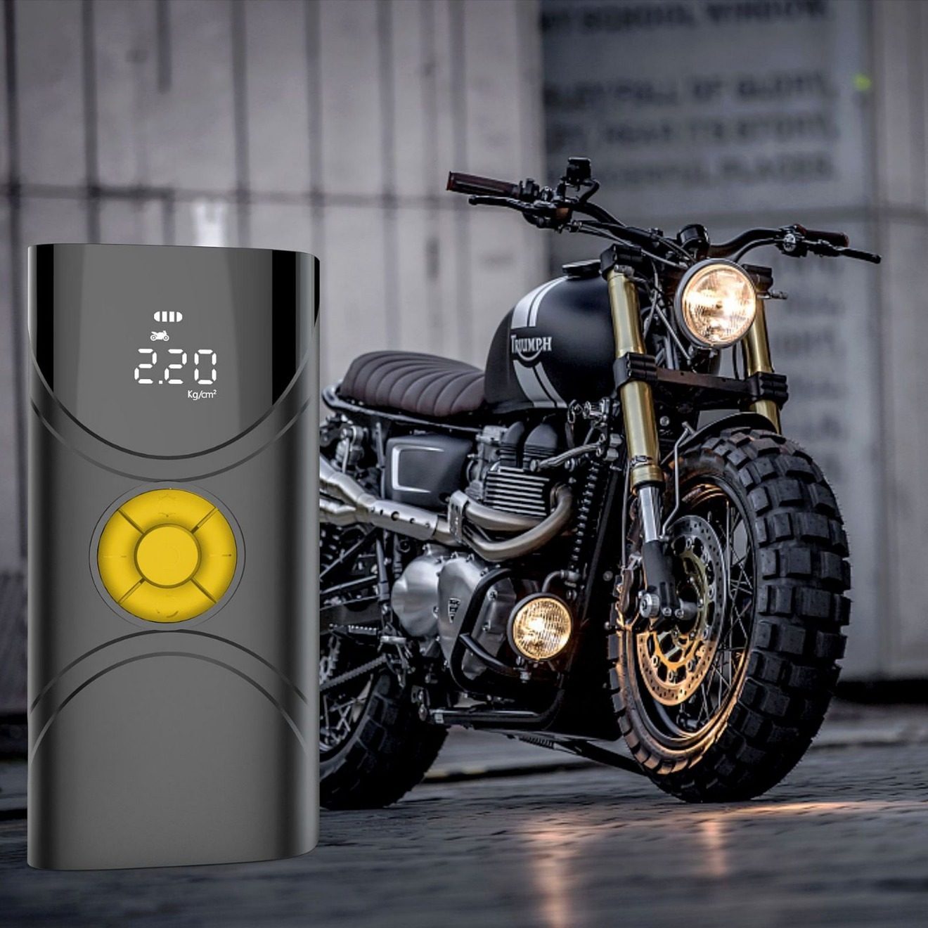 High-power car wireless car air pump car tire air pump multifunctional portable electric air pump