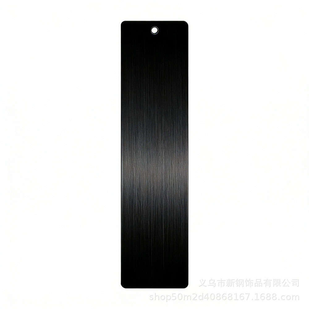 Stainless Steel Blank Bookmark Metal Bookmark Wenchuang Chinese Style Souvenir Graduation Gift