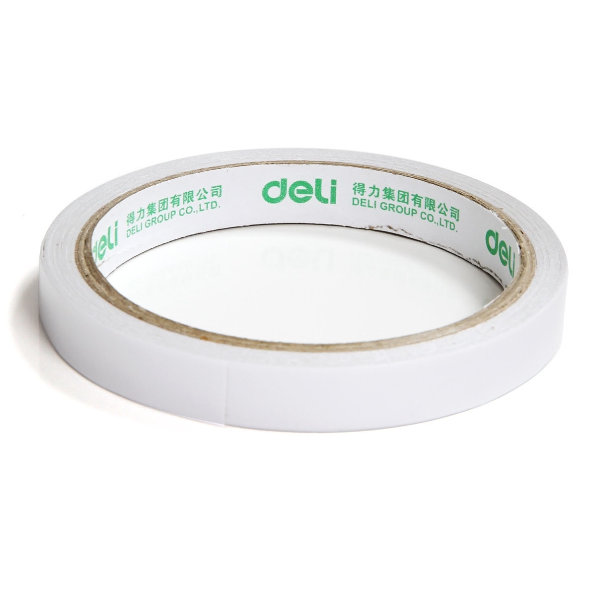 Deli Double-Sided Tape 9/12/18/24mm High Viscosity Hot Melt Cotton Paper Glue for Students' Crafts