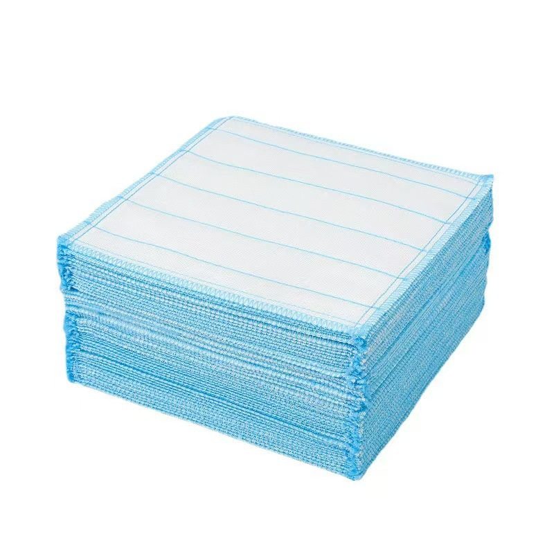 Cotton Gauze Dishcloth Kitchen Rag 5 Layers 8 Layers 10 Layers 12 Dish Towel Household Absorbent Not Easy to Stain with Oil Pure Cotton Wipe