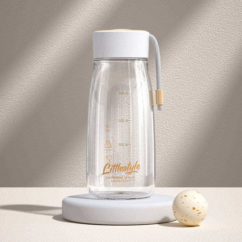 新款便携户外运动水杯男女商务直身塑料杯批发创意活动礼品随手杯