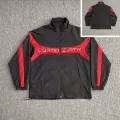 8435 Black Print Red Jacket