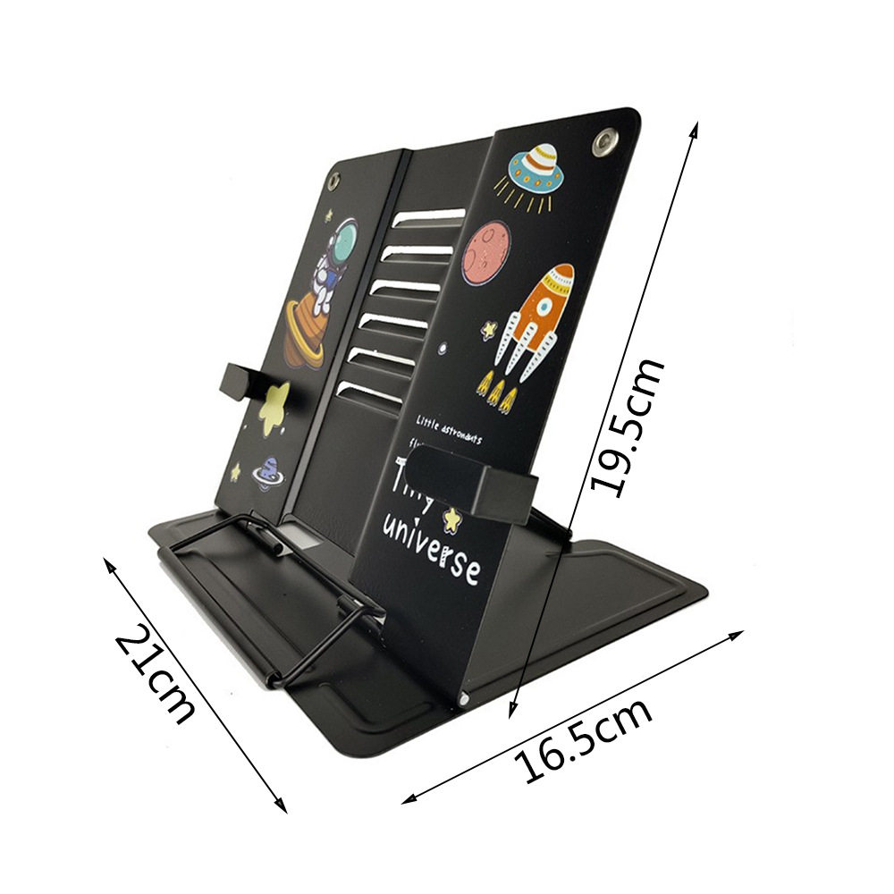 Office Cultural and Education New Style-Cute Style_Looking Bookshelf Cute Girl Cute Trendy Cartoon Reading Stand Reading Stand