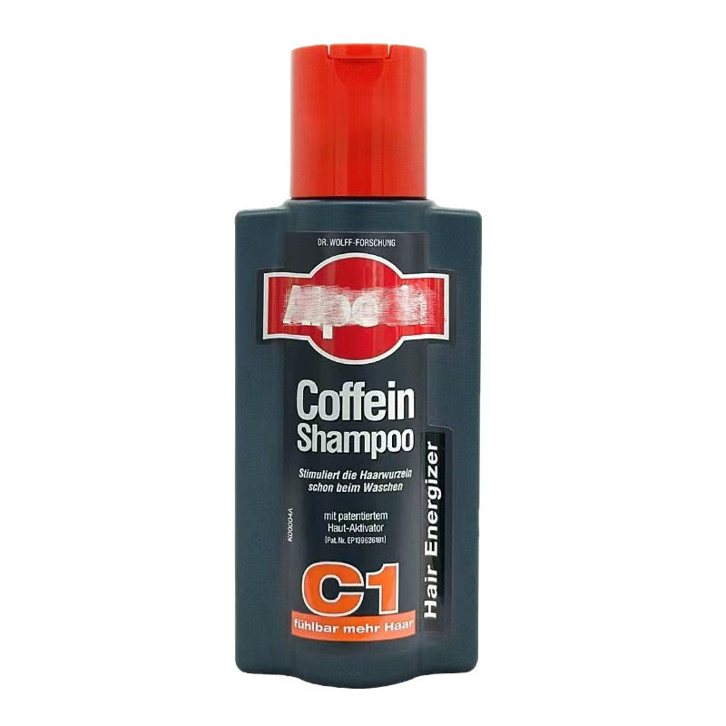 German Oubaiqing C1 Caffeine Anti-Hair Loss Shampoo 250ml Nourishing Oil Control Silicone-Free Oil Fluffy Anti-Dandruff