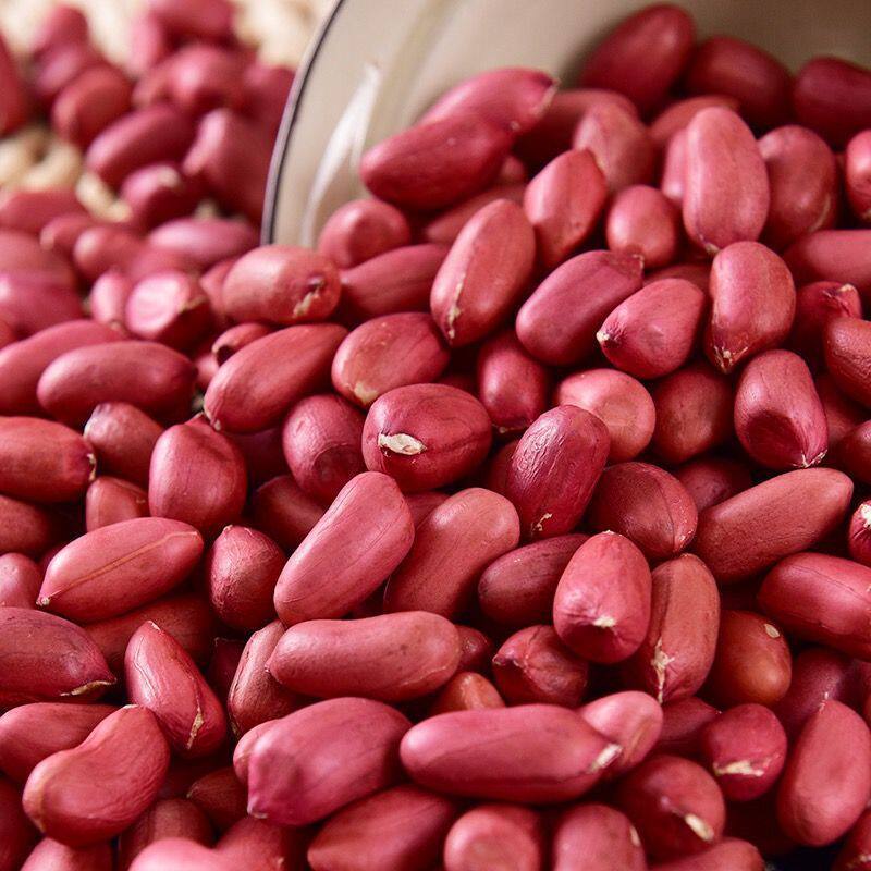Red-skinned peanuts, peanut farmers, peanuts, new products for the year, four grains of self-produced millet, wholesale new