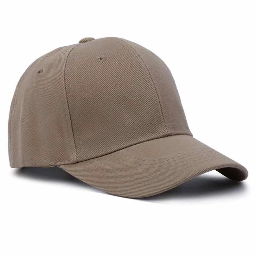 棒球帽纯色光板刺绣印花logo鸭舌帽工厂现货批发户外活动广告帽