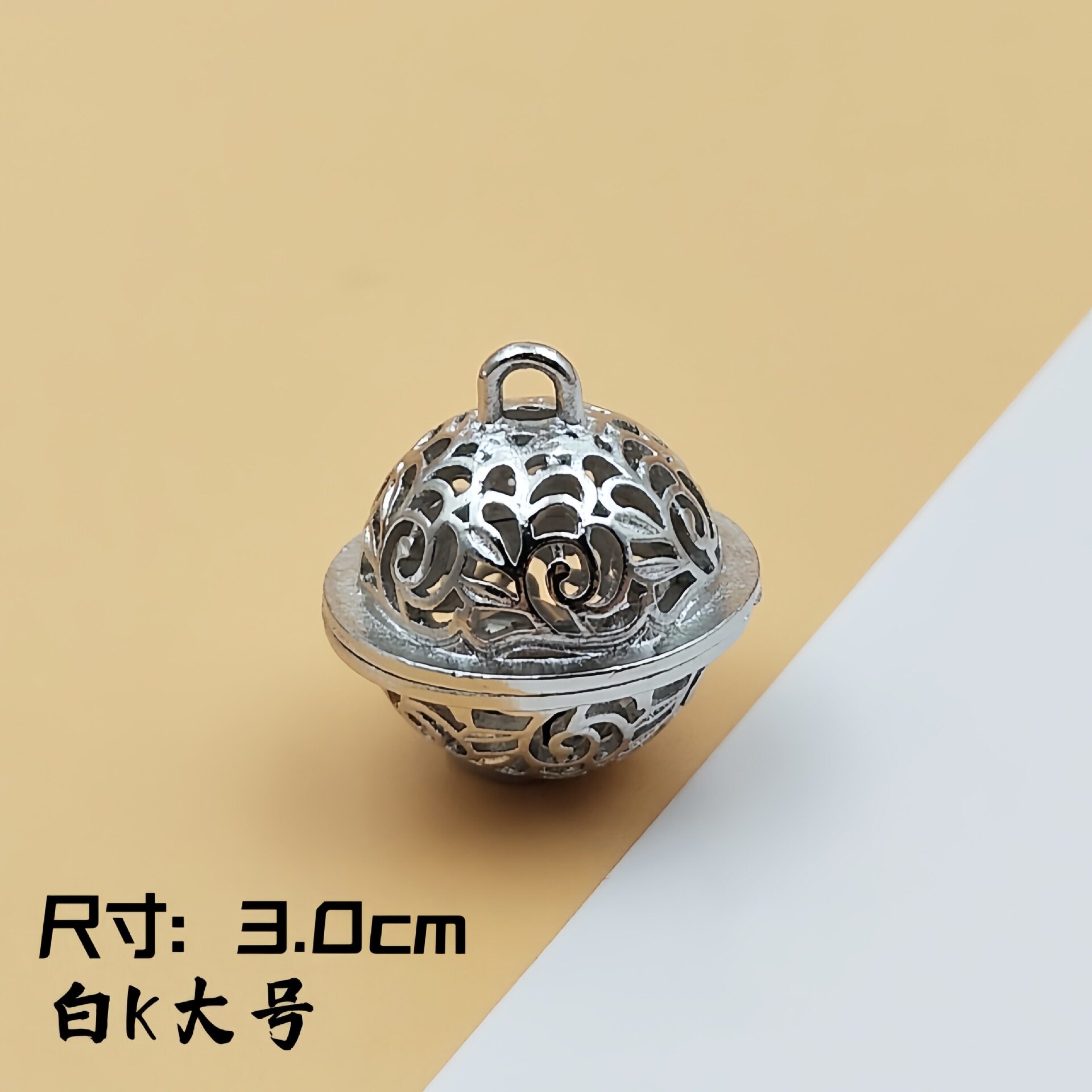 diy饰品镂空合金铃铛花千骨同款宫铃古装汉服挂件配饰吊坠