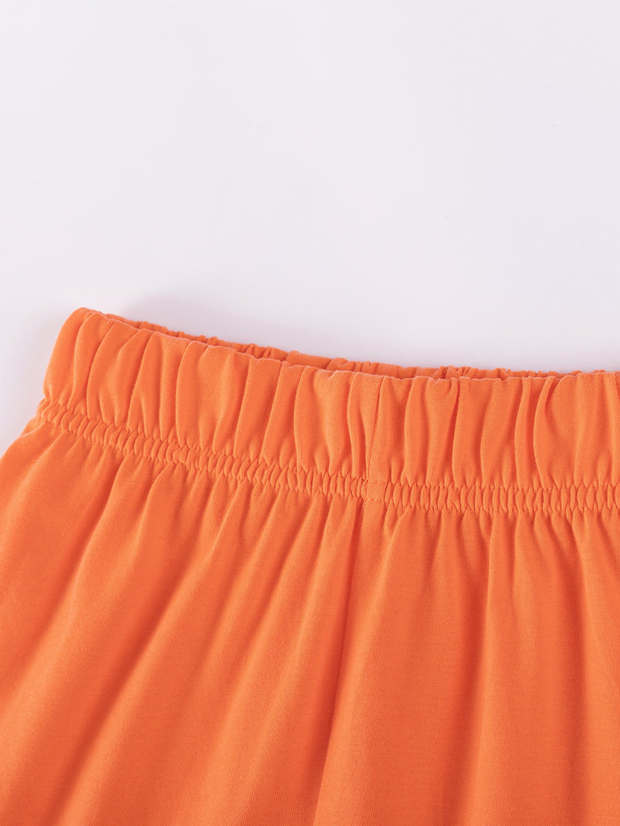 Girls' Cartoon Set, Summer Short-Sleeve Cute Kids' Outfit Wholesale