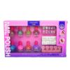 Cross-Border Hot-Selling New Children's Nail Polish Set Peach Heart Bottle Nail Polish Set Girls' Nail Art Glitter Nail Polish