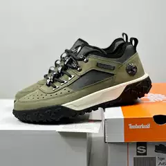 High-Quality Hiking Shoes for Autumn and Winter New Wear-Resistant Thick-Soled Non-Slip Outdoor Sports Low-Top Cowhide Lace-Up Hiking Shoes