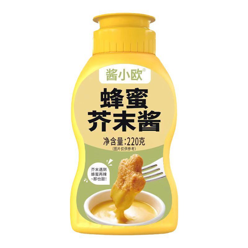 Honey Mustard Flagship Store Korean Fried Chicken Sauce Honey Mustard Shrimp Ball Hand-held Pancake Sauce Cheese Sweet Salad Sauce