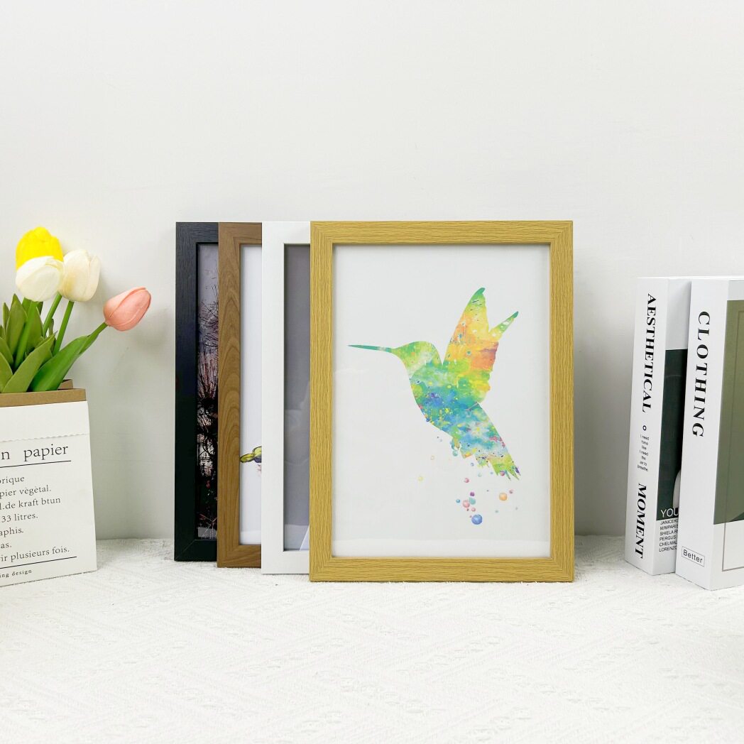 Simple wooden photo frame wholesale table decoration 5 inch 6 inch 7 inch 8 inch 10 inch A4 wall frame creative photo wall